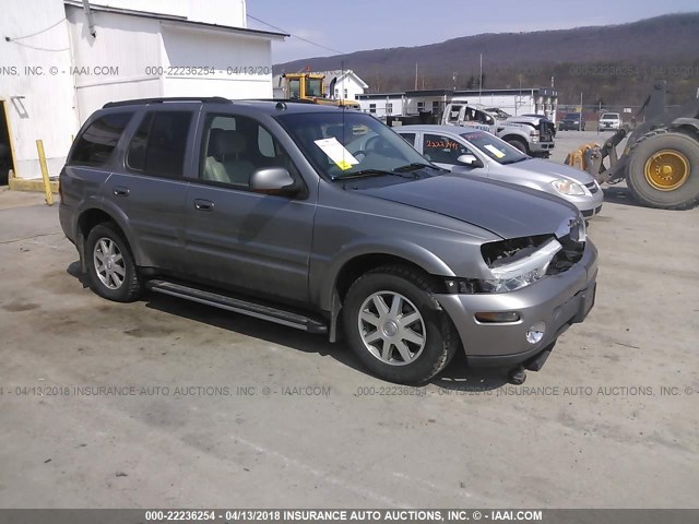 5GADS13S152193027 - 2005 BUICK RAINIER CXL SILVER photo 1