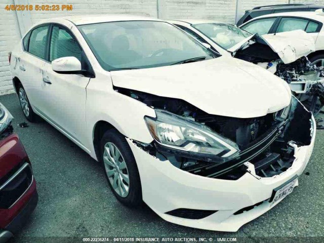 3N1AB7AP3JY246408 - 2018 NISSAN SENTRA S/SV/SR/SL WHITE photo 15