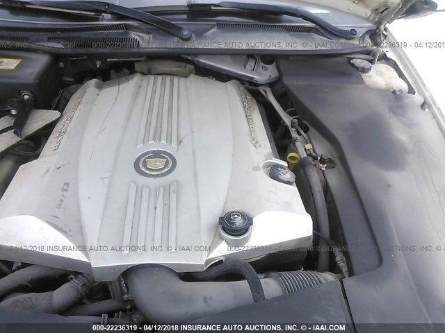 1G6DC67A960112334 - 2006 CADILLAC STS WHITE photo 10