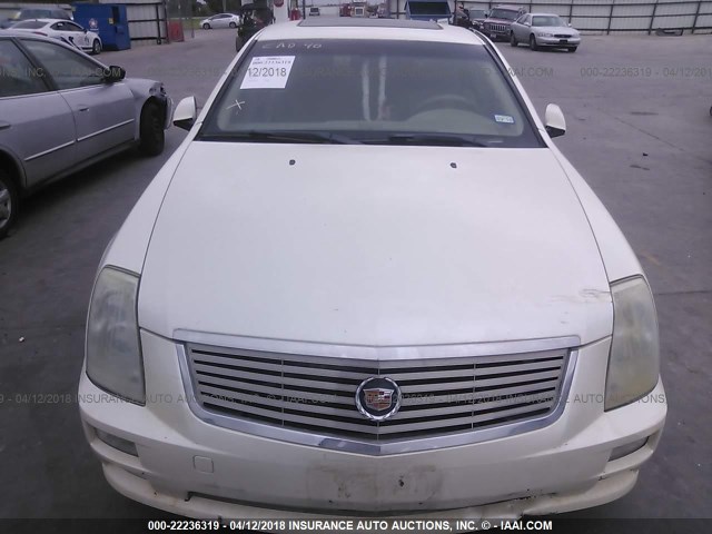 1G6DC67A960112334 - 2006 CADILLAC STS WHITE photo 6