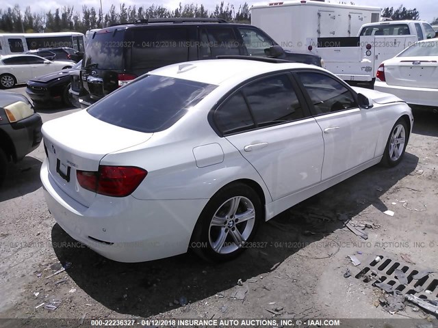 WBA3A5G52FNS84183 - 2015 BMW 328 I WHITE photo 4