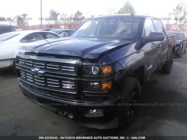 3GCUKSEJ7FG441413 - 2015 CHEVROLET SILVERADO K1500 LTZ BLACK photo 2