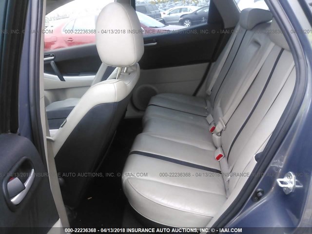 JM3ER293X70148825 - 2007 MAZDA CX-7 GRAY photo 8