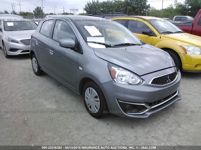 ML32A3HJ3HH018061 - 2017 MITSUBISHI MIRAGE ES GRAY photo 1