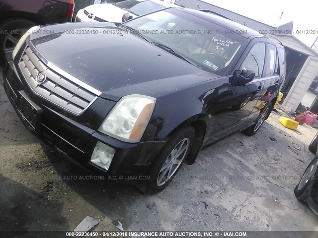 1GYEE63AX40146548 - 2004 CADILLAC SRX BLACK photo 2