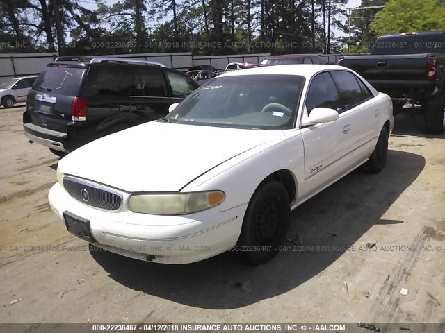 2G4WS52J321149612 - 2002 BUICK CENTURY CUSTOM WHITE photo 2