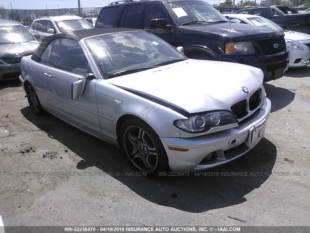 WBABW53424PL44944 - 2004 BMW 330 CI SILVER photo 1