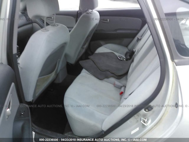 KMHDU46D99U595651 - 2009 HYUNDAI ELANTRA GLS/SE SILVER photo 8