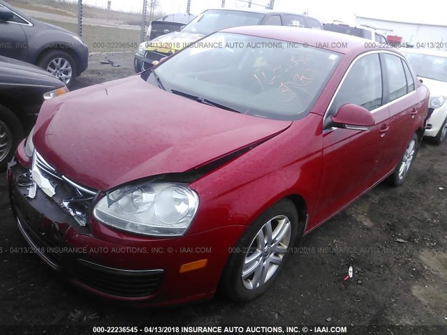 3VWAL71K49M060049 - 2009 VOLKSWAGEN JETTA TDI RED photo 2