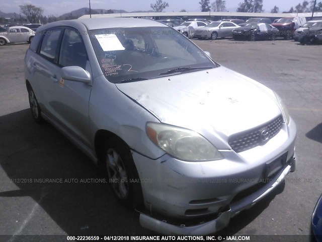 2T1KR32E34C220088 - 2004 TOYOTA COROLLA MATRIX XR SILVER photo 1