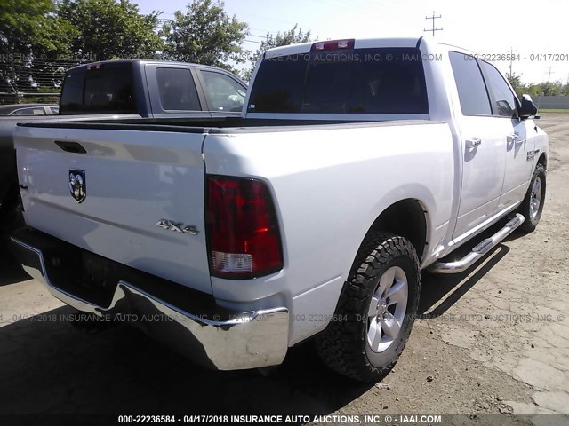 1C6RR7LM4FS534319 - 2015 RAM 1500 SLT WHITE photo 4