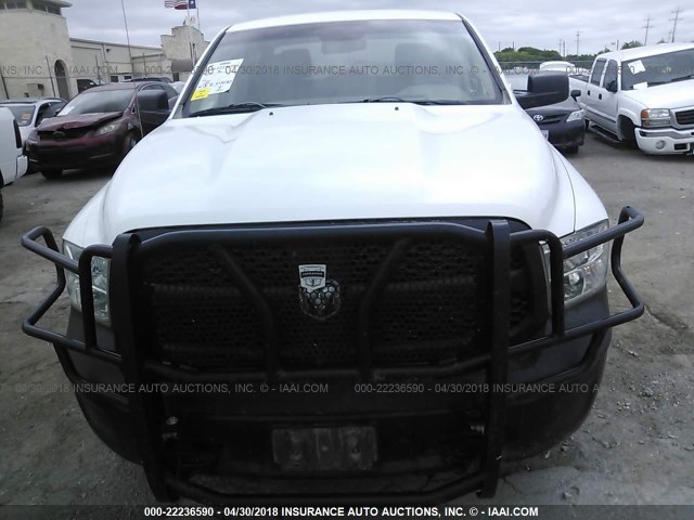 1C6RR7KTXES321866 - 2014 RAM 1500 ST WHITE photo 6