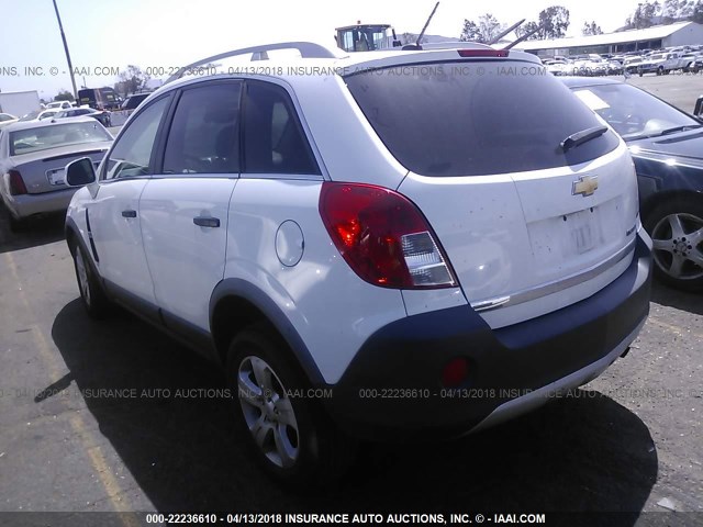 3GNAL2EK0ES551067 - 2014 CHEVROLET CAPTIVA LS 白色 照片 3