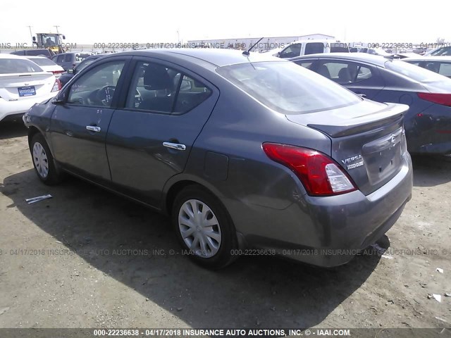 3N1CN7AP6GL861847 - 2016 NISSAN VERSA S/S PLUS/SV/SL GRAY photo 3