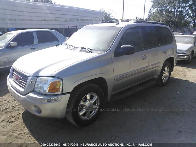 1GKDS13S242132092 - 2004 GMC ENVOY SILVER photo 2