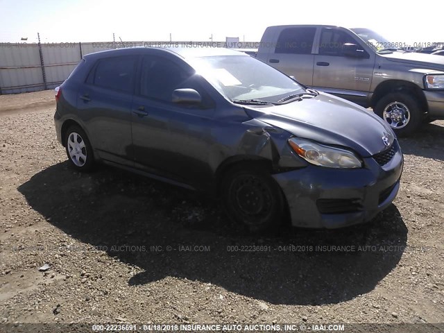 2T1KU40E29C086978 - 2009 TOYOTA COROLLA MATRIX  GRAY photo 1