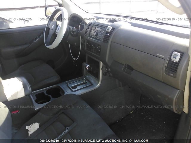 5N1AR18B48C620894 - 2008 NISSAN PATHFINDER S/LE/SE RED photo 5