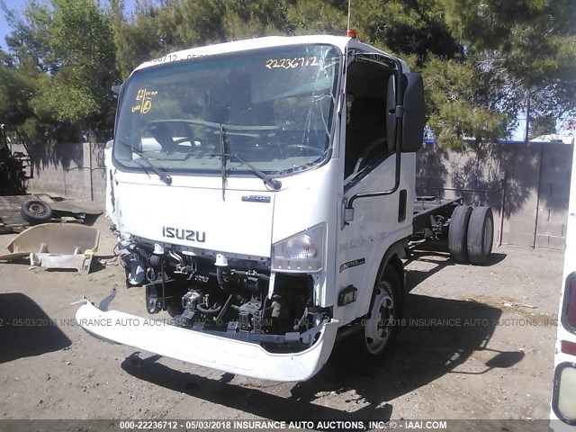 54DC4W1B4CS804620 - 2012 ISUZU NPR HD WHITE photo 2