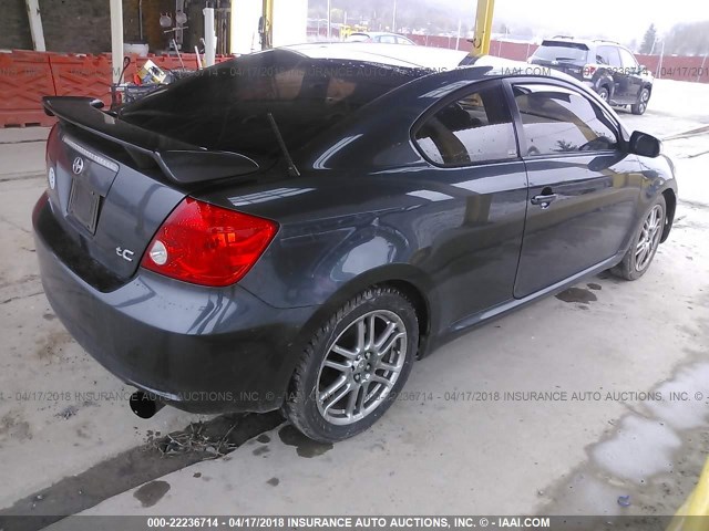 JTKDE177860104569 - 2006 TOYOTA SCION TC 深蓝色 照片 4