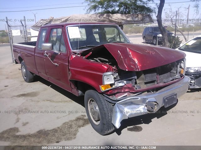 1FTHX25G6VEC86009 - 1997 FORD F250 RED photo 1