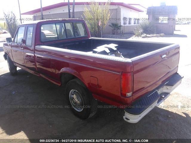 1FTHX25G6VEC86009 - 1997 FORD F250 RED photo 3
