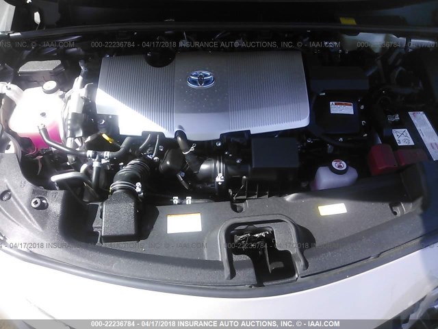 JTDKARFP9J3071163 - 2018 TOYOTA PRIUS PRIME  银色 照片 10