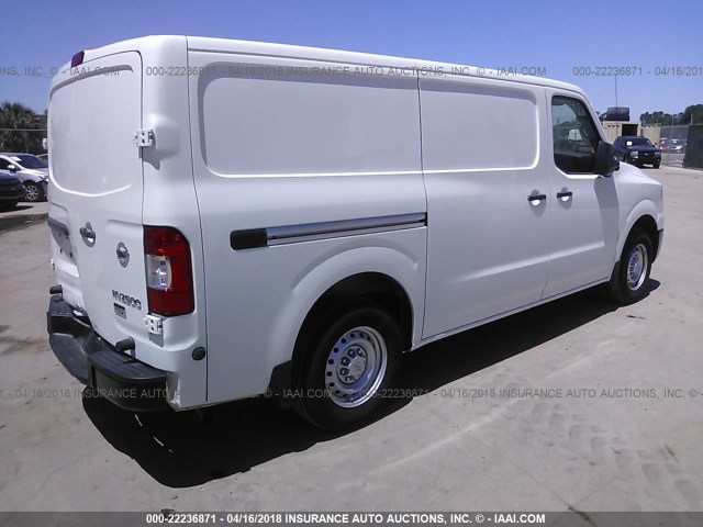 1N6BF0KY3GN815426 - 2016 NISSAN NV 1500 S/SV/2500 S/SV/SL WHITE photo 4