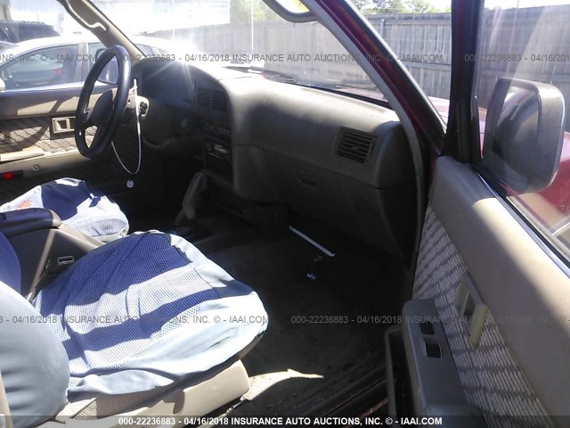 JT3VN39W6S0189468 - 1995 TOYOTA 4RUNNER VN39 SR5 勃艮第红 照片 5