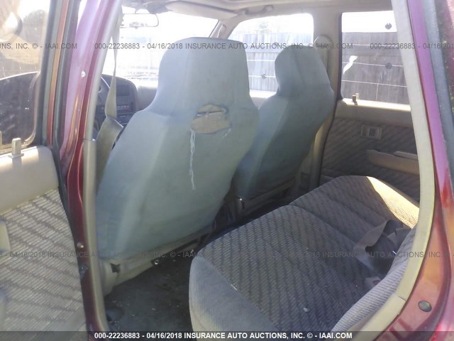 JT3VN39W6S0189468 - 1995 TOYOTA 4RUNNER VN39 SR5 勃艮第红 照片 8