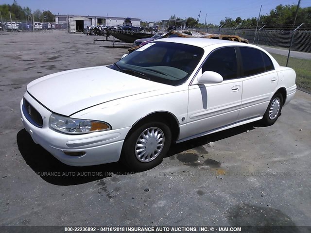 1G4HP54KX3U258364 - 2003 BUICK LESABRE CUSTOM WHITE photo 2