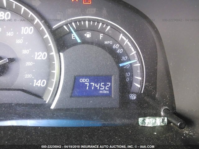 4T1BF1FK2CU036996 - 2012 TOYOTA CAMRY SE/LE/XLE Серебристый фото 7