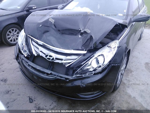 5NPEC4AC9BH304172 - 2011 HYUNDAI SONATA SE/LIMITED BLACK photo 6