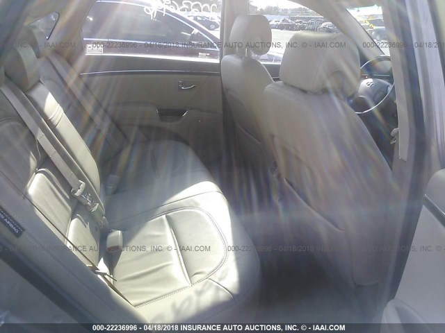 KMHFC46F49A373212 - 2009 HYUNDAI AZERA SE/LIMITED TAN photo 8