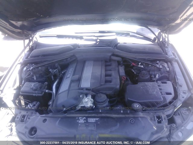 WBANA53584B172159 - 2004 BMW 525 I BLUE photo 10