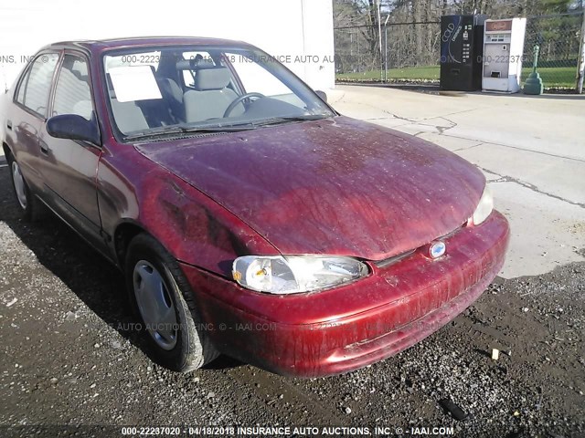 1Y1SK52832Z419098 - 2002 CHEVROLET GEO PRIZM LSI RED photo 6