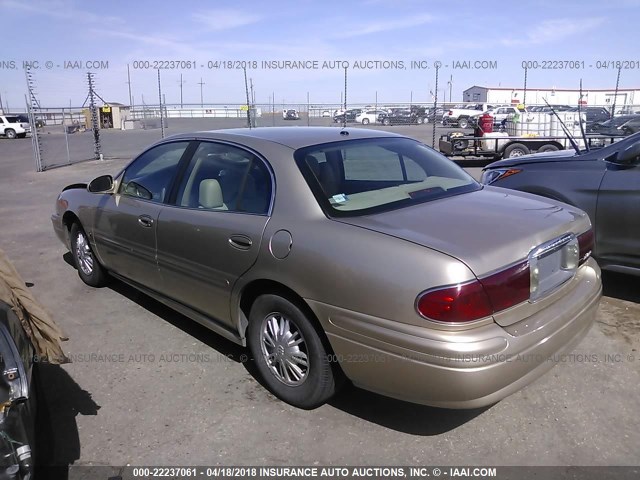 1G4HP52K45U273786 - 2005 BUICK LESABRE CUSTOM TAN photo 3