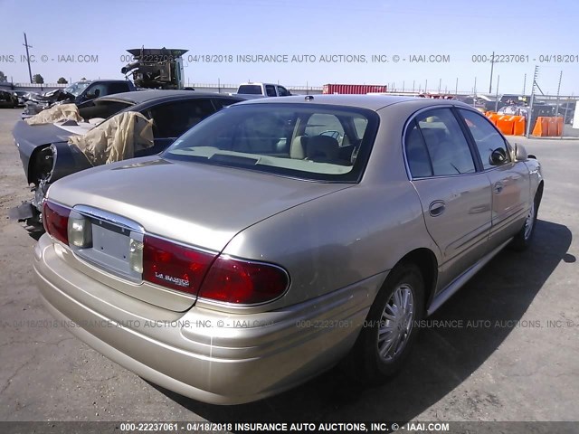 1G4HP52K45U273786 - 2005 BUICK LESABRE CUSTOM TAN photo 4