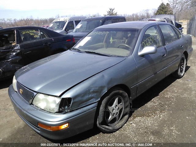 4T1BF12B8VU180965 - 1997 TOYOTA AVALON XL/XLS Light Blue photo 2