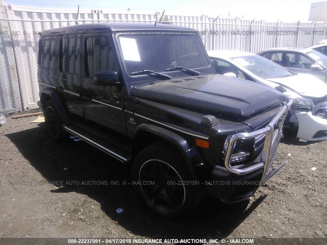 WDCYC7DF3DX210407 - 2013 MERCEDES-BENZ G 63 AMG BLACK photo 1