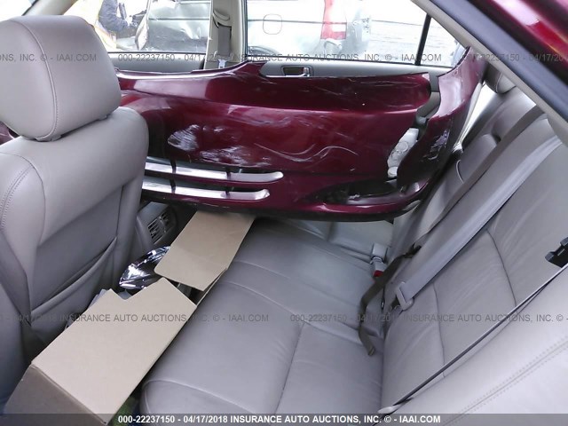 JTDBF30K820010546 - 2002 TOYOTA CAMRY LE/XLE/SE RED photo 8