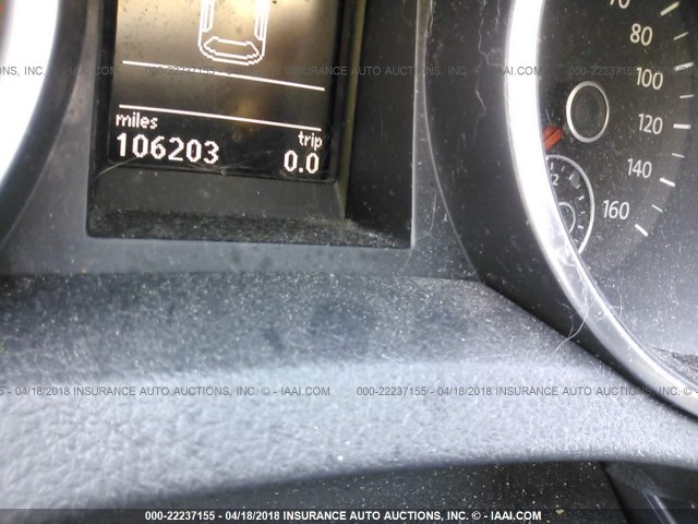 WVWBA7AJ3AW415821 - 2010 VOLKSWAGEN GOLF 黑色 照片 7