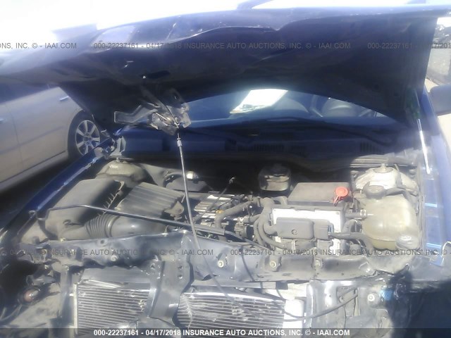 1G8AN14F54Z113349 - 2004 SATURN ION LEVEL 2 BLUE photo 10