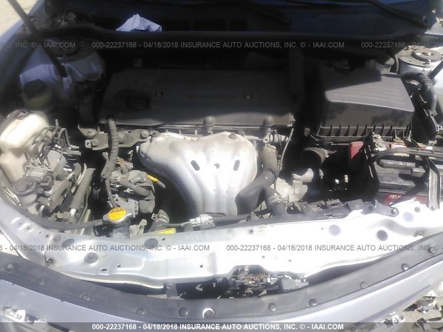 4T4BE46K49R099441 - 2009 TOYOTA CAMRY SE/LE/XLE ვერცხლისფერი ფოტო 10