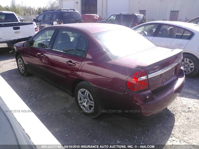 1G1ZS58F67F205488 - 2007 CHEVROLET MALIBU LS 栗色 照片 3