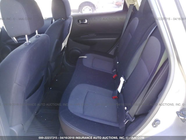 JN8AS5MV7DW609207 - 2013 NISSAN ROGUE S/SV GRAY photo 8