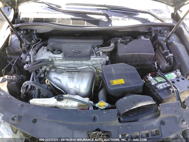 4T1BF1FK4EU412391 - 2014 TOYOTA CAMRY L/SE/LE/XLE 黑色 照片 10