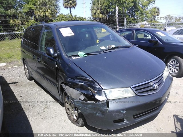 5FNRL18024B038913 - 2004 HONDA ODYSSEY EXL ნაცრისფერი ფოტო 1
