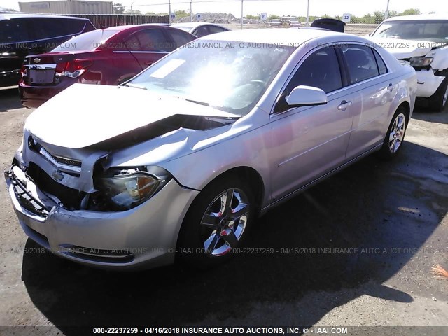 1G1ZH57B59F246193 - 2009 CHEVROLET MALIBU 1LT 银色 照片 2