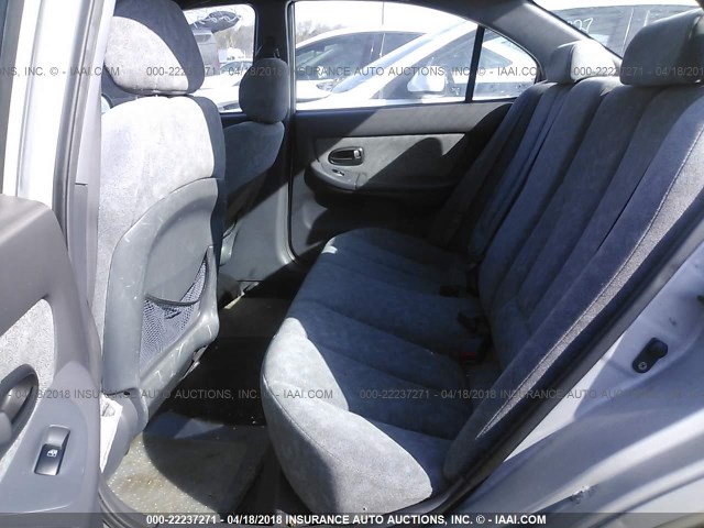 KMHDN45D92U313304 - 2002 HYUNDAI ELANTRA GLS/GT SILVER photo 8