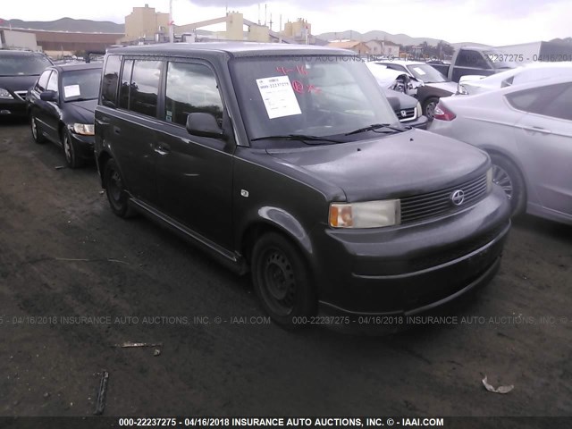 JTLKT324254021874 - 2005 TOYOTA SCION XB ნაცრისფერი ფოტო 1
